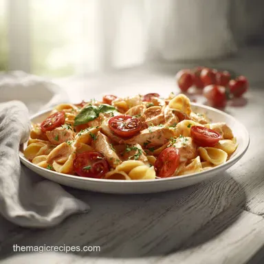 30 Minute Back to School Meal with Chicken and Pasta in 30 Minutes