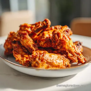 Air Fryer Buffalo Wings in 30 Minutes