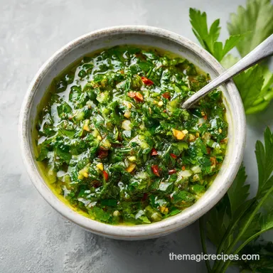 Easy Chimichurri Sauce Recipe: Bright Herb Sauce in 10 Minutes
