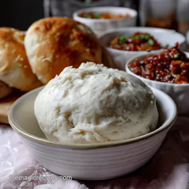 Fufu Recipe: Authentic Dough Ready in Just 15 Minutes Recipe Card