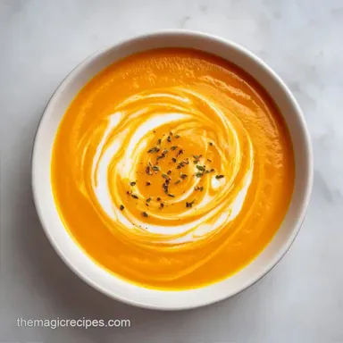 Roasted Autumn Butternut Squash Soup
