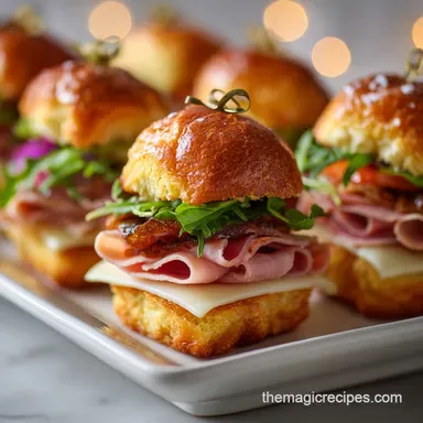 Mini Sandwiches for Budget Baby Showers