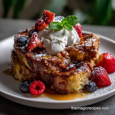 Brioche French Toast: The Best Fluffy Recipe Yet Recipe Card