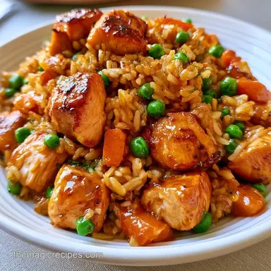 Chicken Fried Rice in 30 Minutes Recipe Card