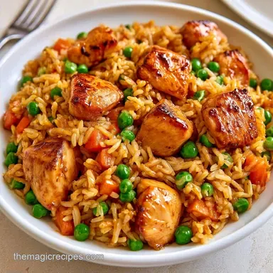 Chicken Fried Rice in 50 Minutes
