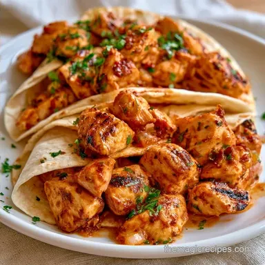 Blackstone Chicken Tacos in 20 Minutes