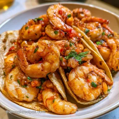 Blackstone Shrimp Tacos in 25 Minutes Recipe Card