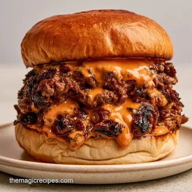 Smash Burger in 15 Minutes Recipe Card