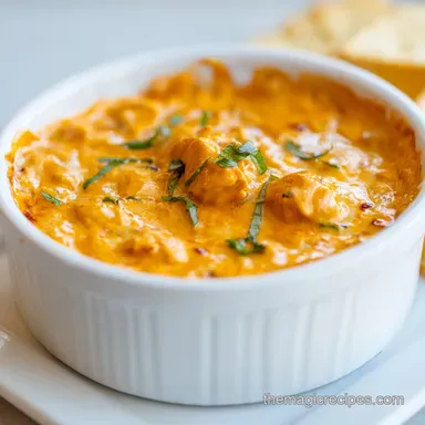 Buffalo Chicken Dip in 20 Minutes Recipe Card