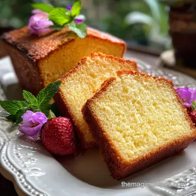 Buttermilk Pound Cake: Old Fashioned Recipe