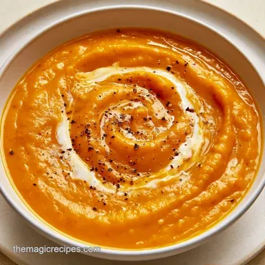 Butternut Squash Lentil Soup in 40 Minutes Recipe Card