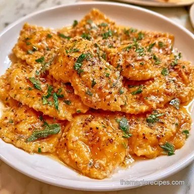 Butternut Squash Ravioli for 4 Servings