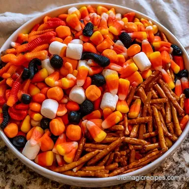 Candy Charcuterie Board in 20 Minutes Recipe Card