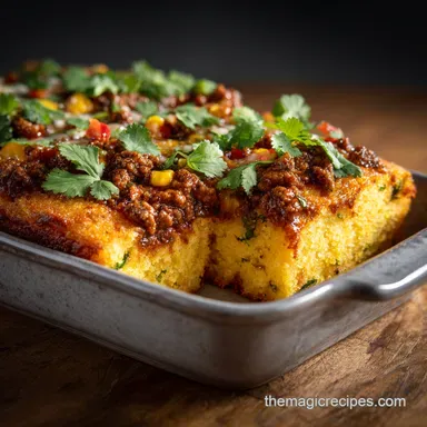 Cornbread Casserole Recipe: Easy Cheesy Chilli-Beef Bake