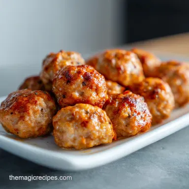 Sausage balls: Proper Pub Grub with Smoked Paprika Recipe Card