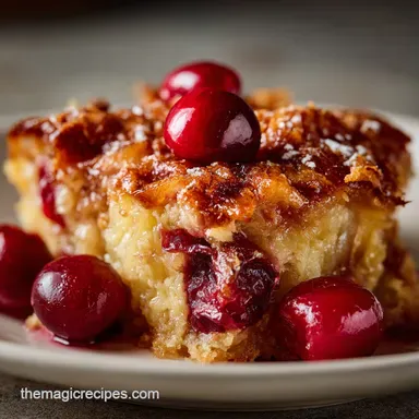 Dump Cake Recipes: The Easiest Cherry Pineapple Bake (10 Min Prep) Recipe Card