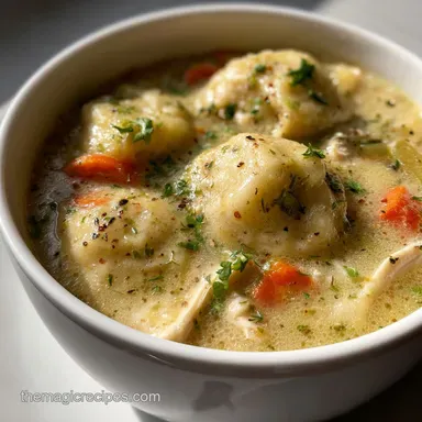 Chicken and Dumplings in 1 Hour 5 Minutes