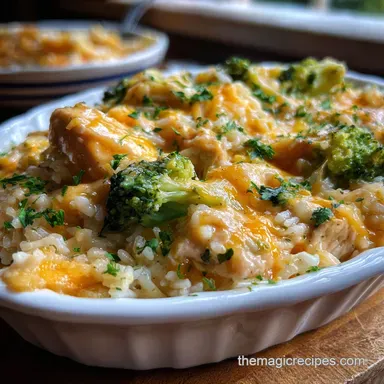 Chicken and Broccoli Casserole: Creamy & Crisp Recipe Card