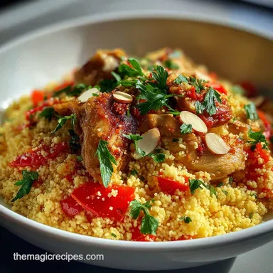 Chicken Couscous: Crispy Baked in 60 Minutes