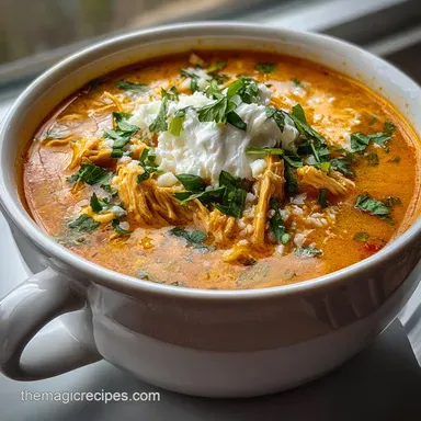 Chicken Enchilada Soup Recipe in 45 Minutes