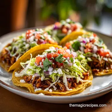 Chicken Street Tacos Recipe for 5 Servings