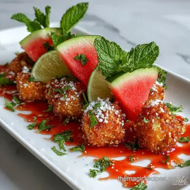 Chilled Watermelon Appetizer for 24 Servings