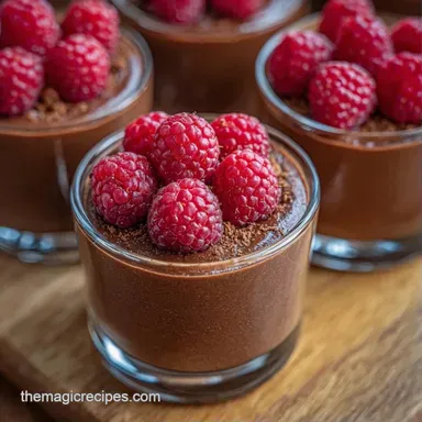 Chocolate Avocado Mousse in 40 Minutes Recipe Card