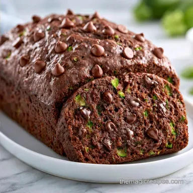 Chocolate Chip Zucchini Bread with Yogurt