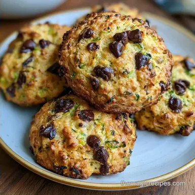 Chocolate Chip Zucchini Cookies: Chewy