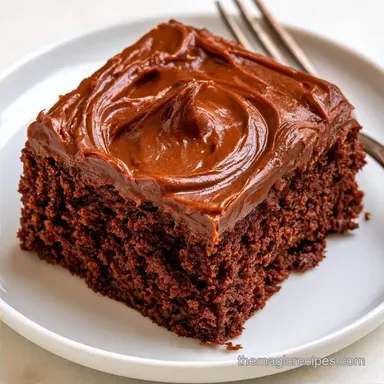 Chocolate Zucchini Sheet Cake in 40 Min