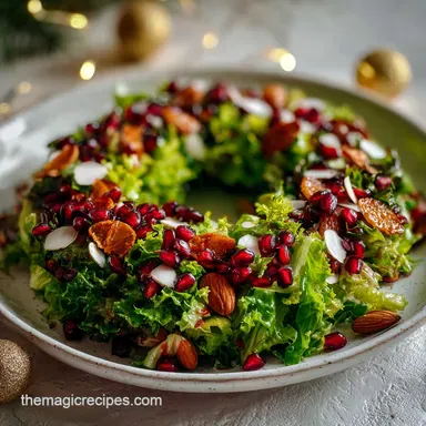 Christmas Salad for a Crowd in 15 Minutes Recipe Card