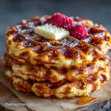 Chaffle Recipe: The Ultimate Crispy, Foolproof Keto Bread Substitute Recipe Card