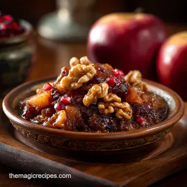 Charoset: The Classic Seder RecipeApple, Walnut Wine Relish