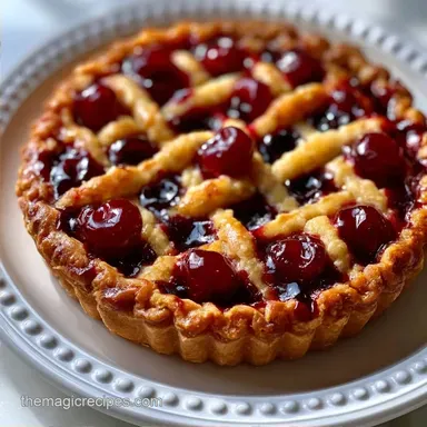 Classic Summer Cherry Pie for 8 Servings