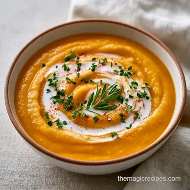 Coconut Milk Roasted Soup for 6 Servings