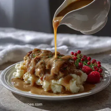 Country Gravy Recipe: Velvety White Sauce