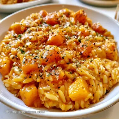 One-Pot Butternut Squash Orzo