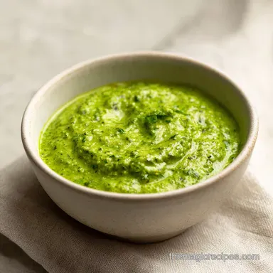 Creamy Pesto Dressing in 5 Minutes