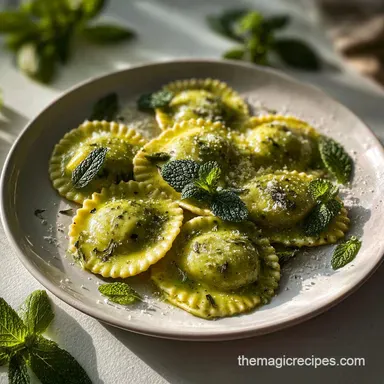 Pesto Ravioli in 15 Minutes: Silky Recipe