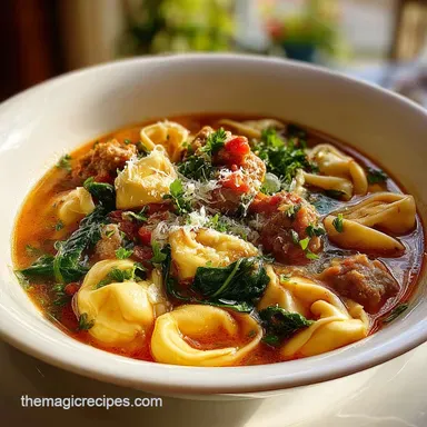 Creamy Tortellini Soup: One-Pot Wonder in 30 Minutes