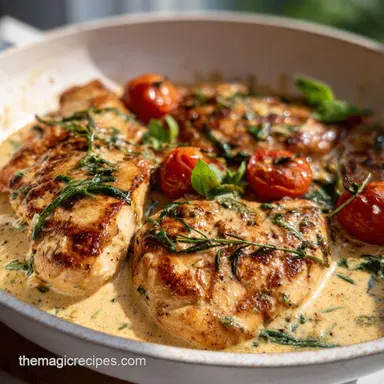 Crock Pot Chicken Breast Recipes: Creamy Tuscan Delight