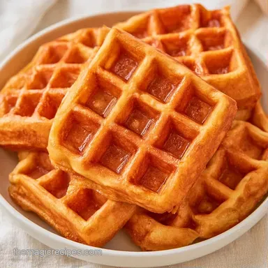 Buttermilk Waffles in 20 Minutes Recipe Card