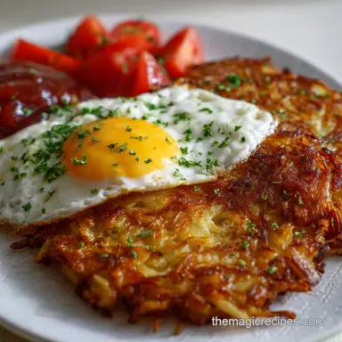Hashbrowns: The Almighty Crispy Diner-Style Recipe Recipe Card