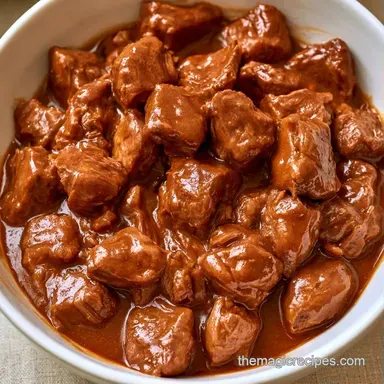 Crock Pot Lamb Stew for 6 Servings Recipe Card