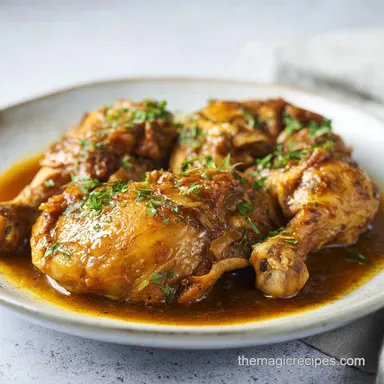 Crockpot Italian Chicken for 6 Servings
