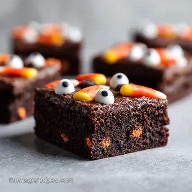 Dairy Free Brownies for 12 Servings with a Fudgy Crinkle Top Recipe Card