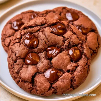 Double Chocolate Zucchini Cookies 21 Min