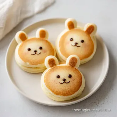Easter Bunny Pancakes for 4 Servings