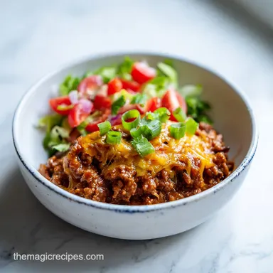 Easy Hamburger Casserole Recipe 4 Ingredients Ready in 30 Minutes