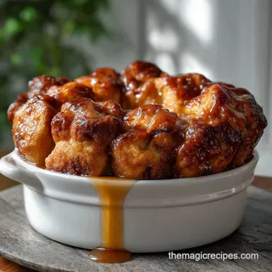 Monkey Bread: Velvety Interior, Caramelized Crust Recipe Card
